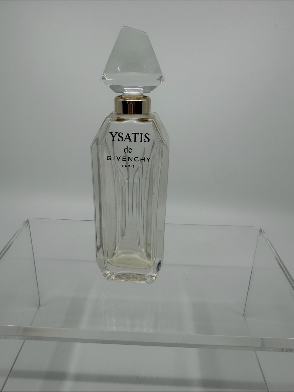 Givenchy Ysatis Clear Glass Perfume Bottle 50ml